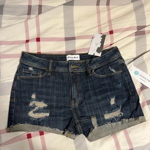 Studio Blue Denim Shorts Stitch Fix Exclusive